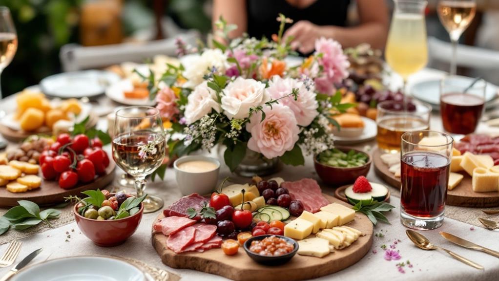 menu and drinks planning