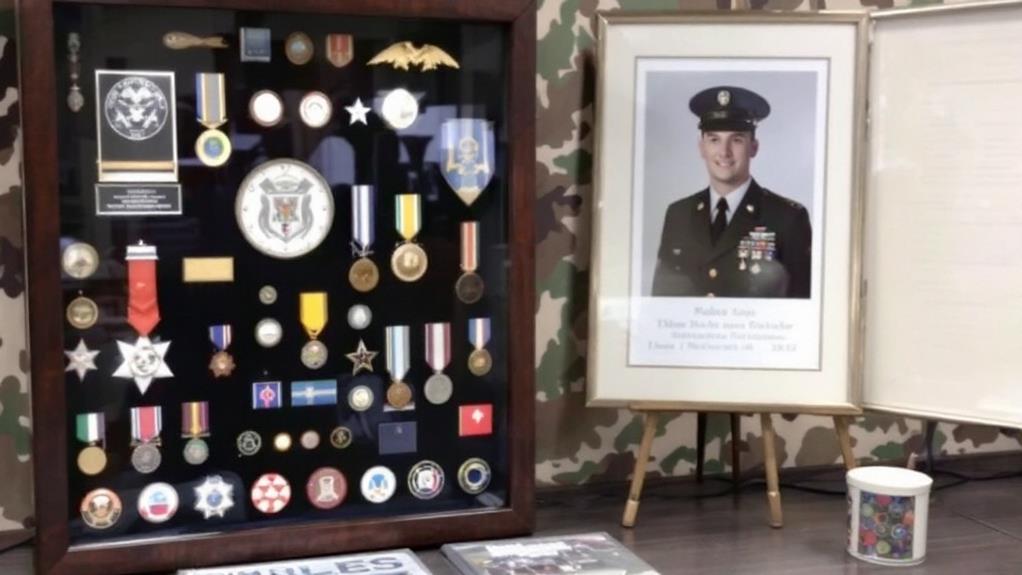 military accomplishments memorialized