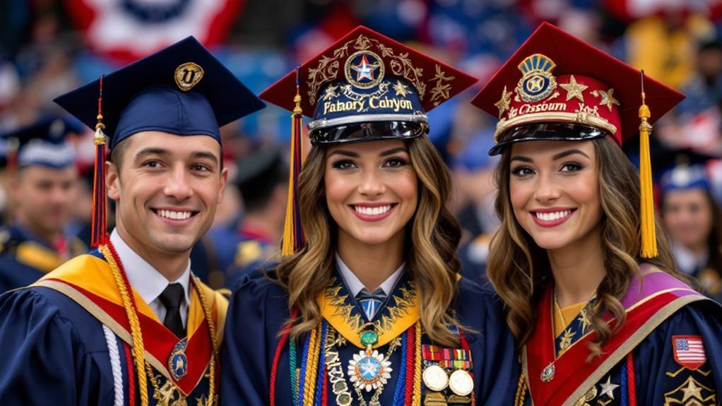 personalizing graduation apparel accessories