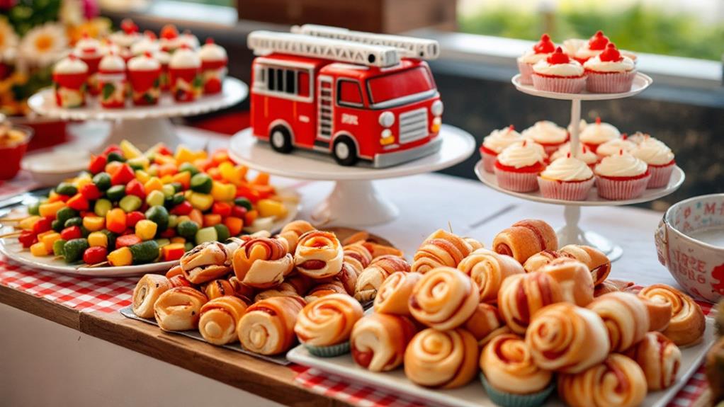 delectable firefighter inspired culinary creations