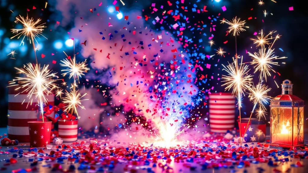 patriotic gender announcement celebration