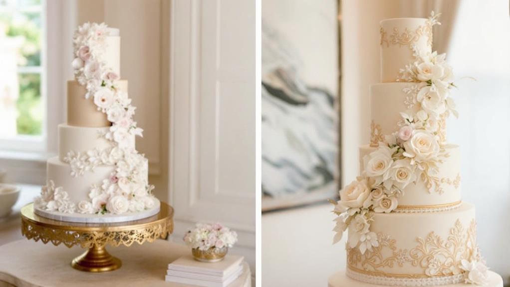 elegant sophisticated cake styles