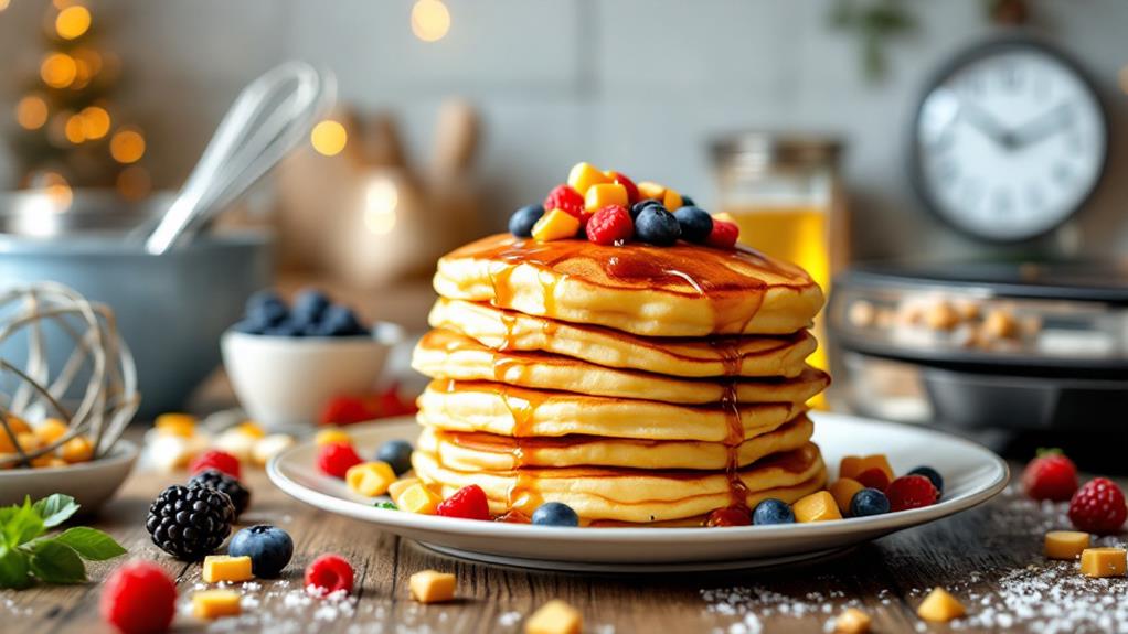 efficiently crafting pancakes under time constraints