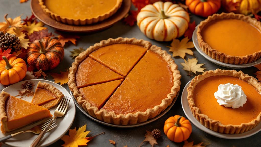 ideal serving temperature for pumpkin pie