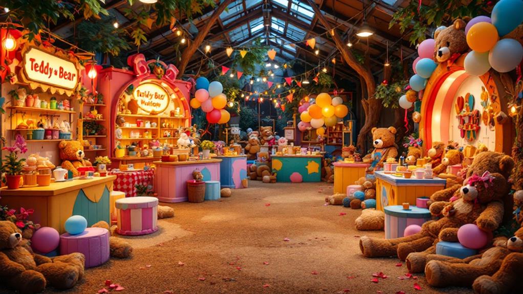 interactive teddy bear experience