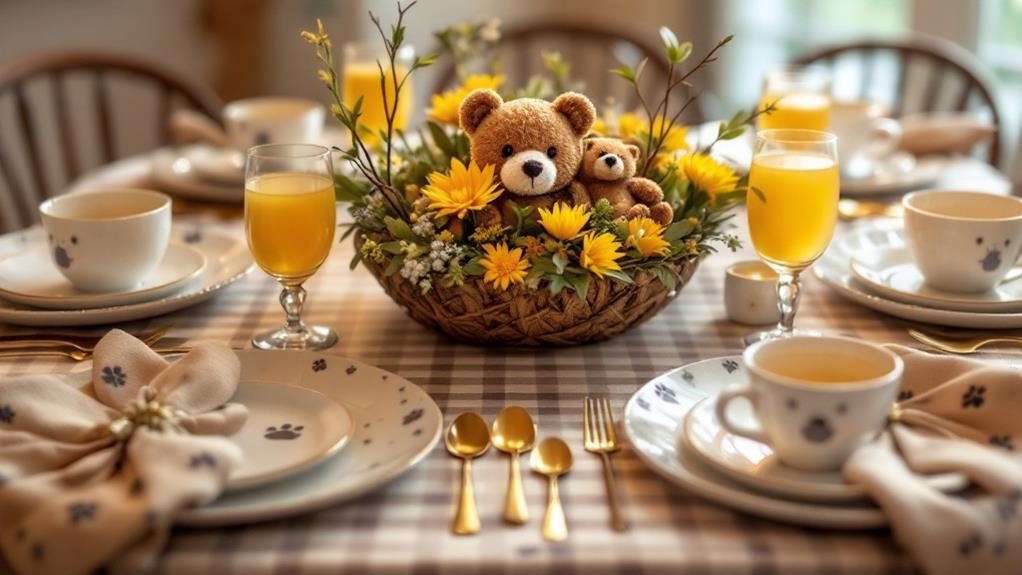 themed tableware and cutlery