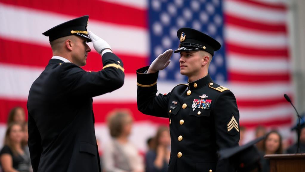 commemorating military service tradition