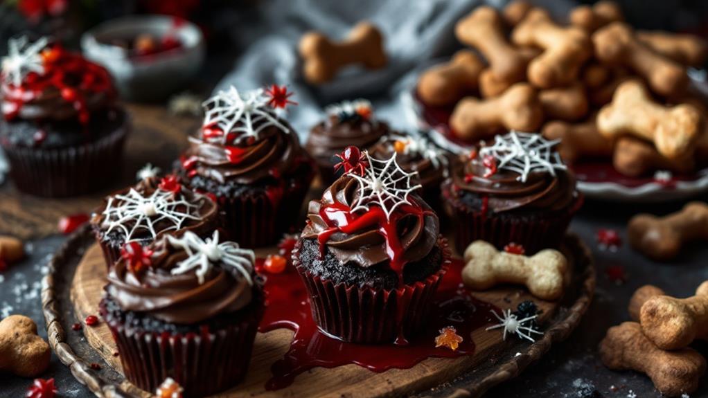 spooky baked treats