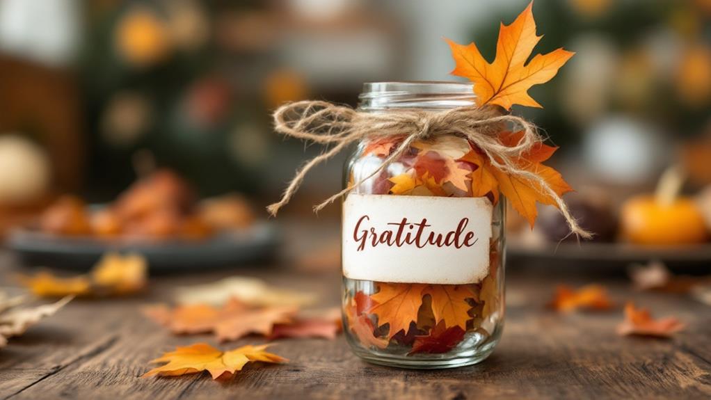 personalizing thankfulness container