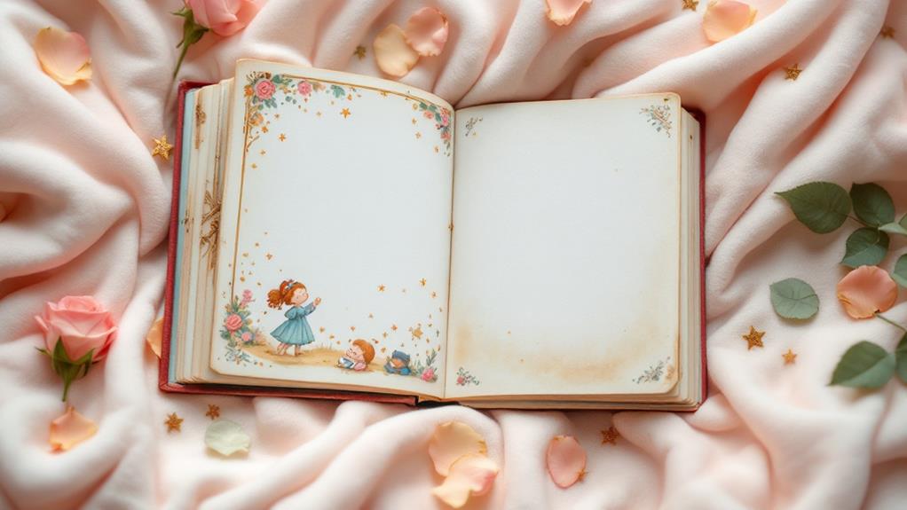 whimsical storybook themed baby shower invitations