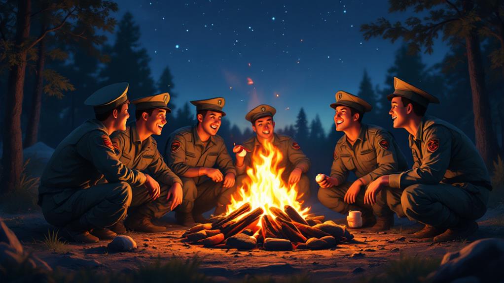cozy outdoor culinary campfire tales