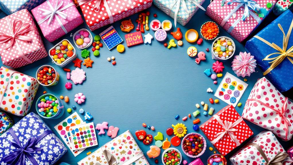 organizing celebration tokens and remembrances