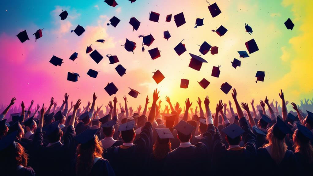 commencement themed humorous cinematic celebrations