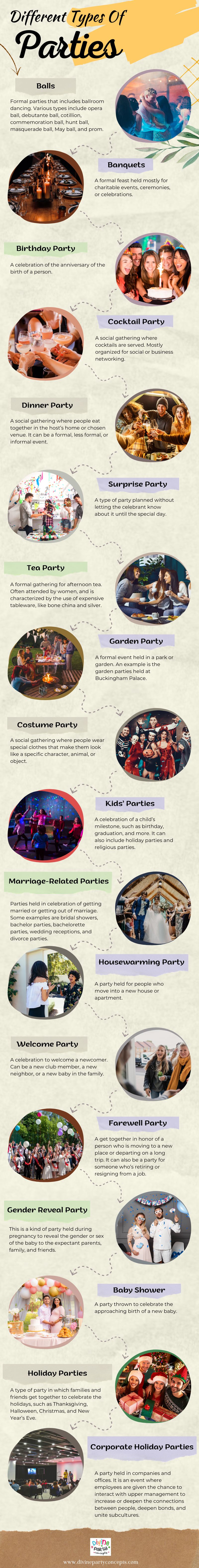 DIFFERENT TYPES OF PARTIES