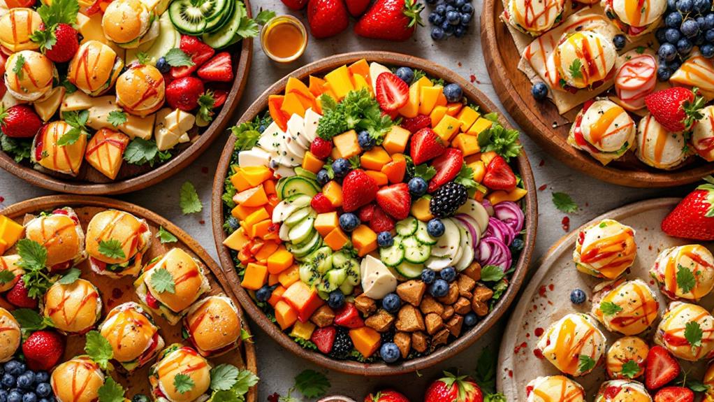 crafting an appetizing diverse menu