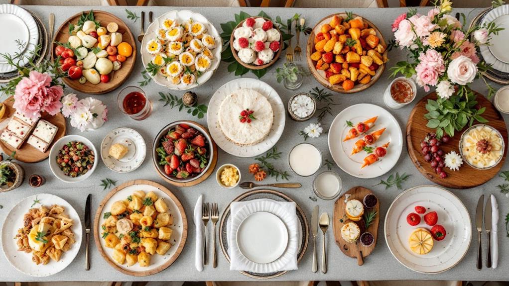 selecting dining and catering arrangements