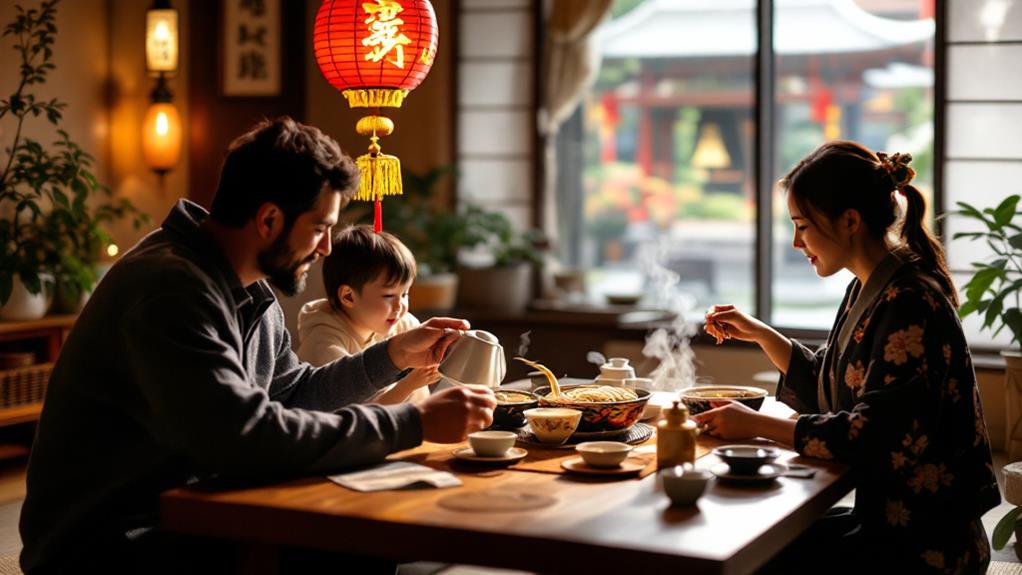 traditional japanese soba noodle cuisine