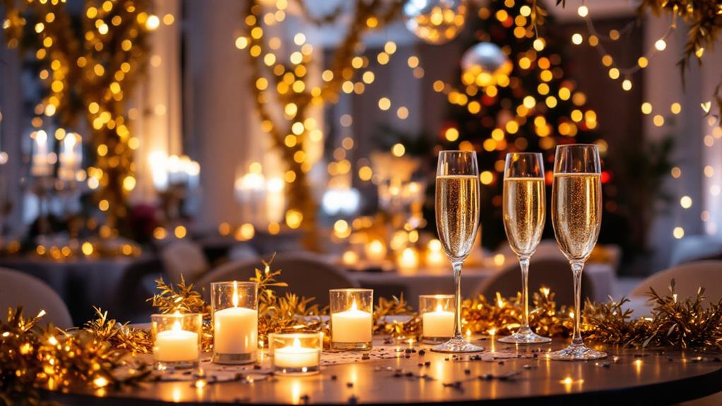 cozy festive ambiance