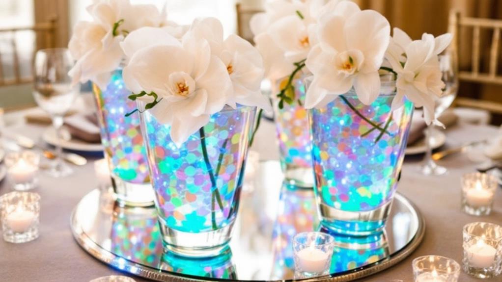 illuminating centerpiece table decoration