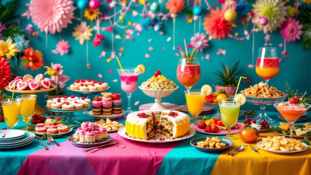 themed culinary delights served