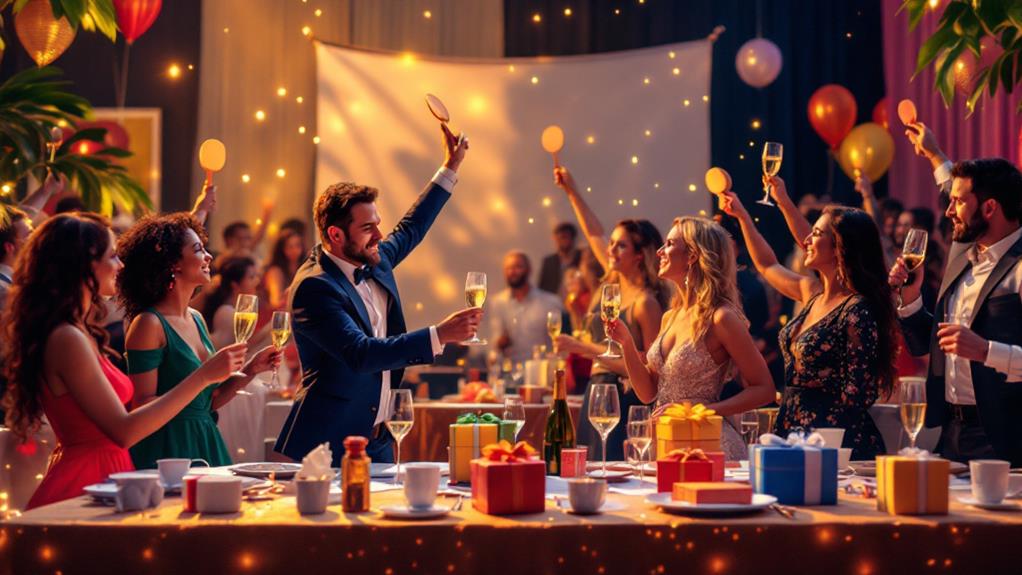 provide charitable contributions during celebrations