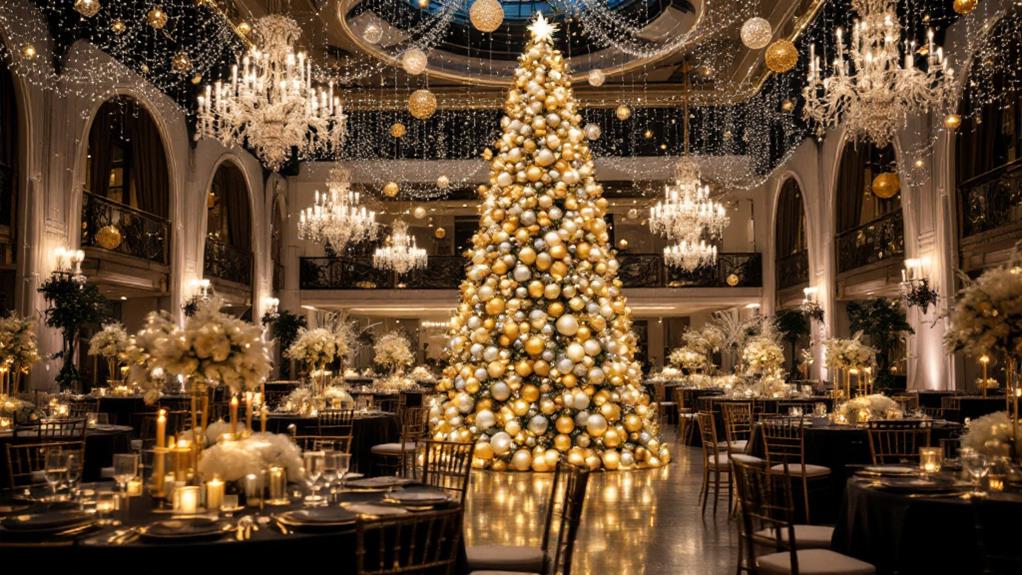 elegant visually striking interior design