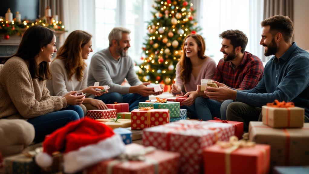 coordinating annual gift exchange event