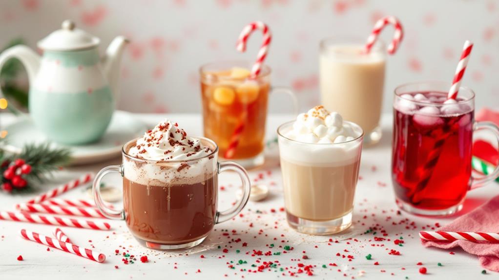 festive alcohol free holiday beverages