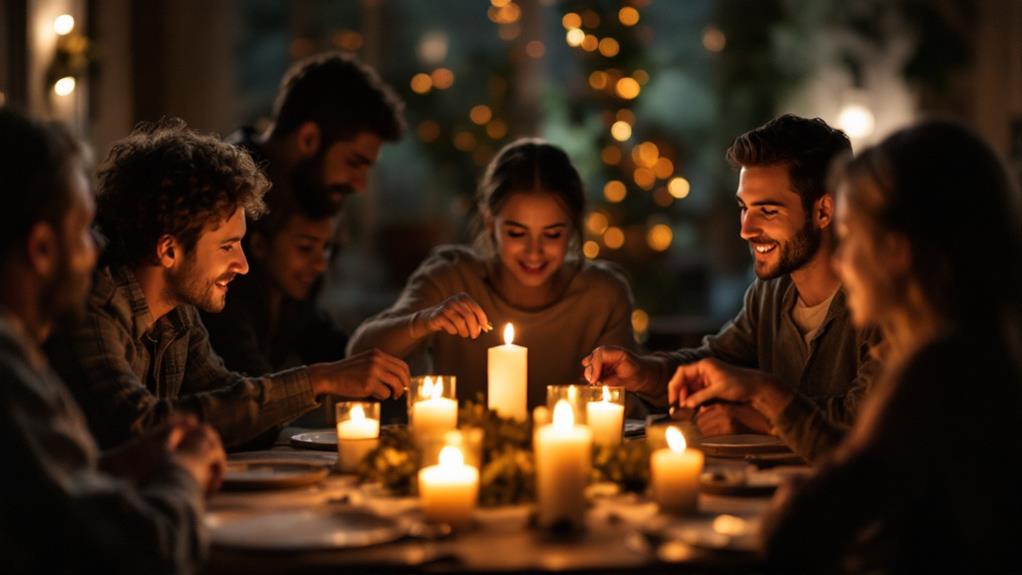 personalized candlelit commemoration ceremony