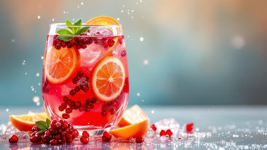 effervescent alcoholic festive celebration