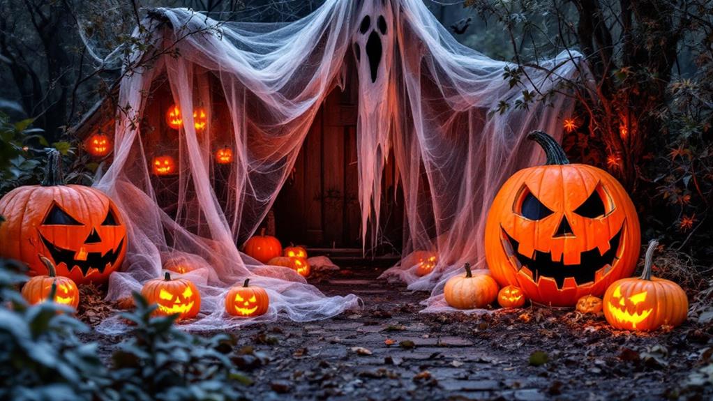 balancing halloween display aesthetic and safety