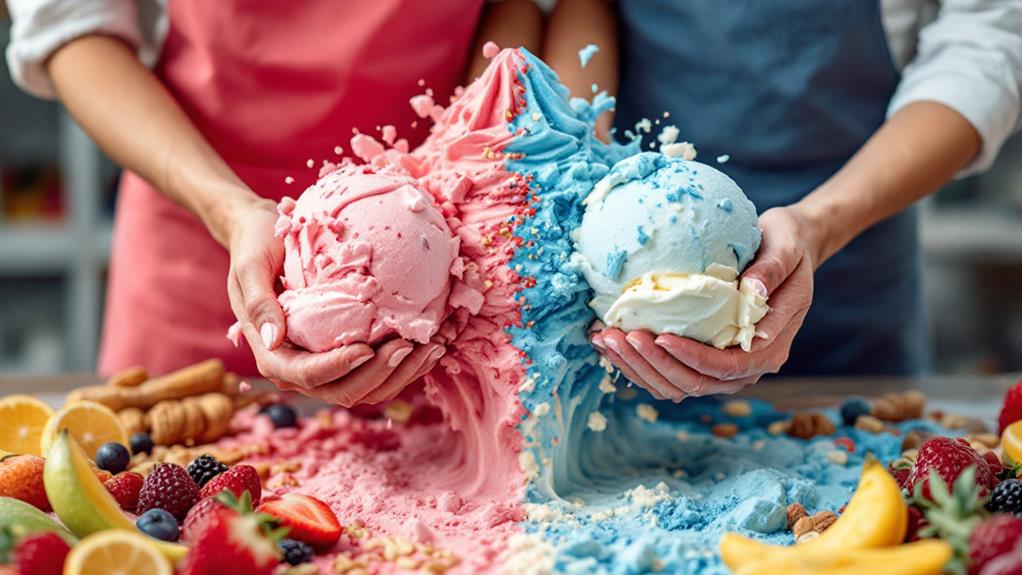 parents as ice cream experts