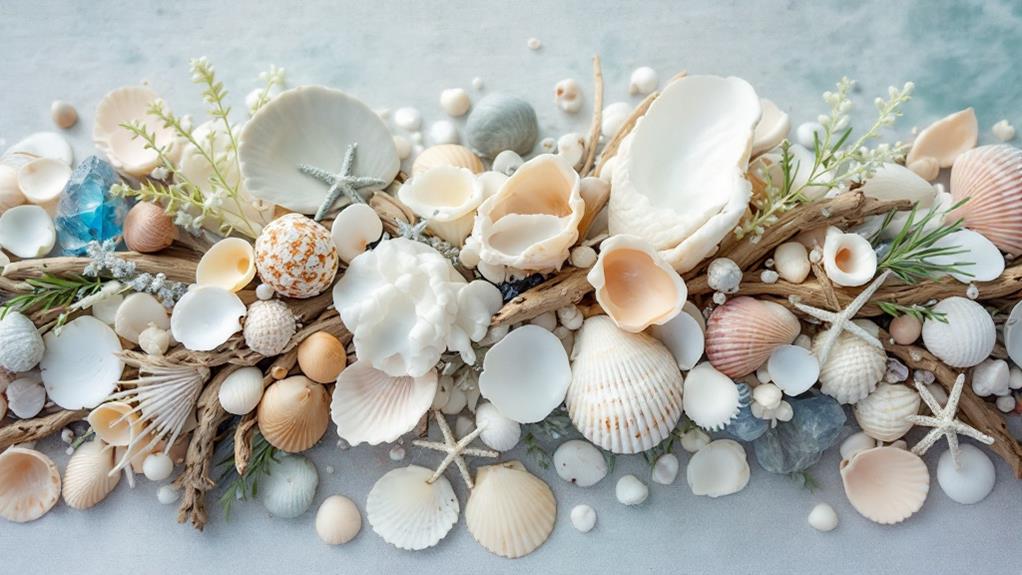 aquatic themed table centerpiece arrangements