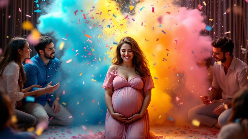 gender reveal announcement
