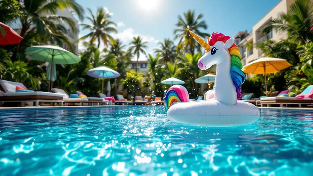 stunning poolside photo opportunities