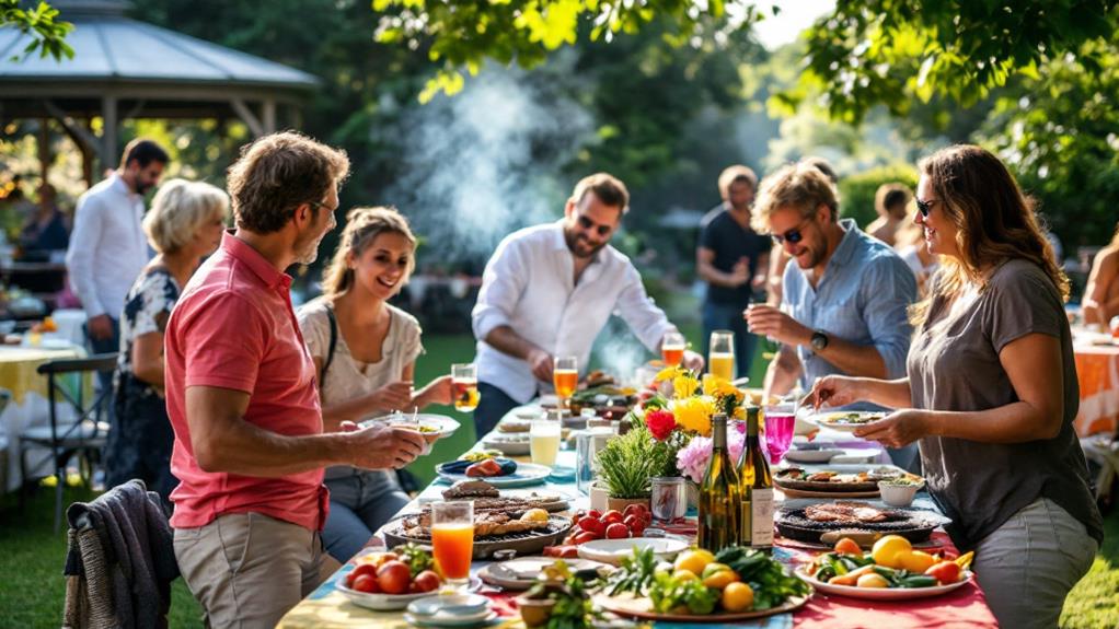 scheduling venue and catering coordination