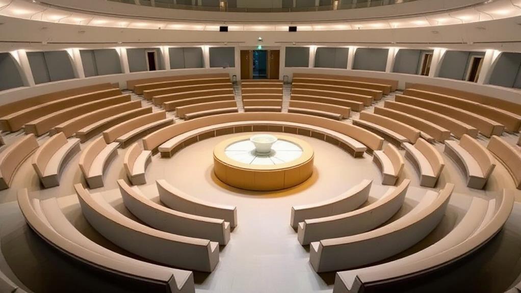 accessible seating layout design