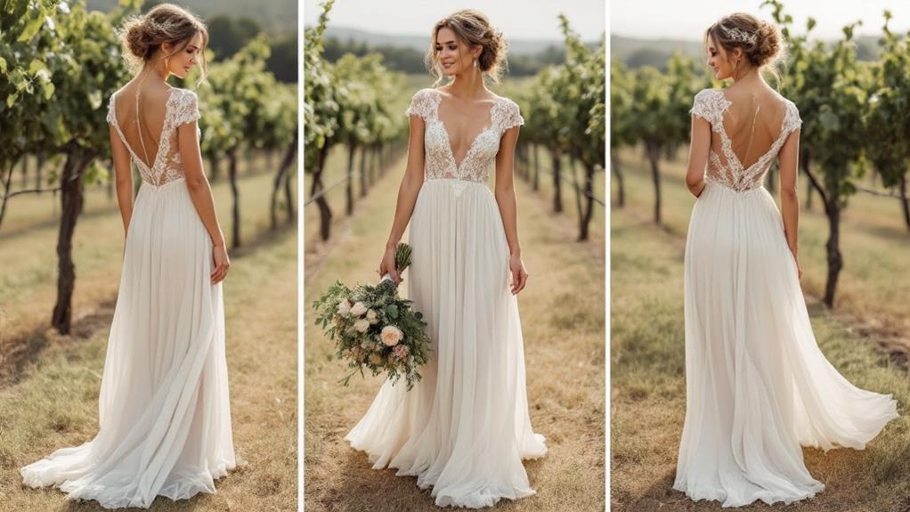 vineyard chic bridal fashion inspiration