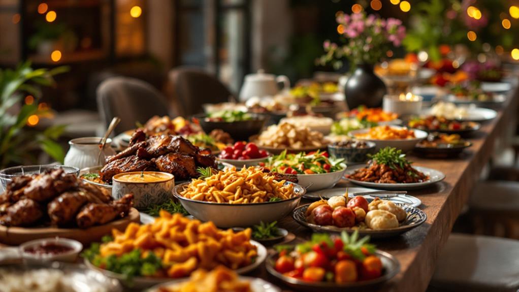 delectable homecoming feast