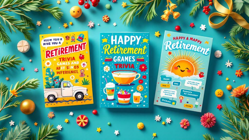 greeting cards and trivia games