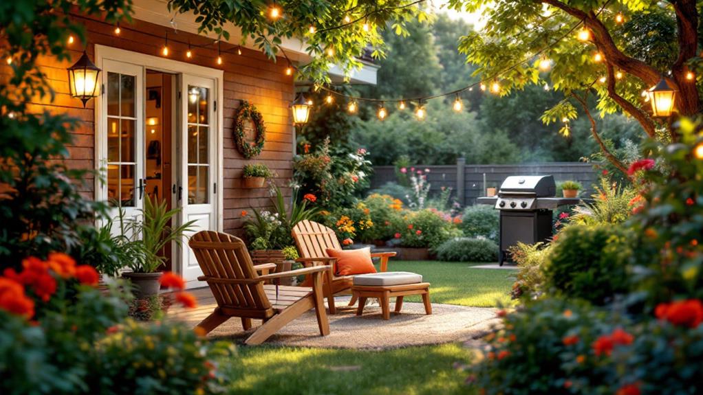 prepare outdoor living environment
