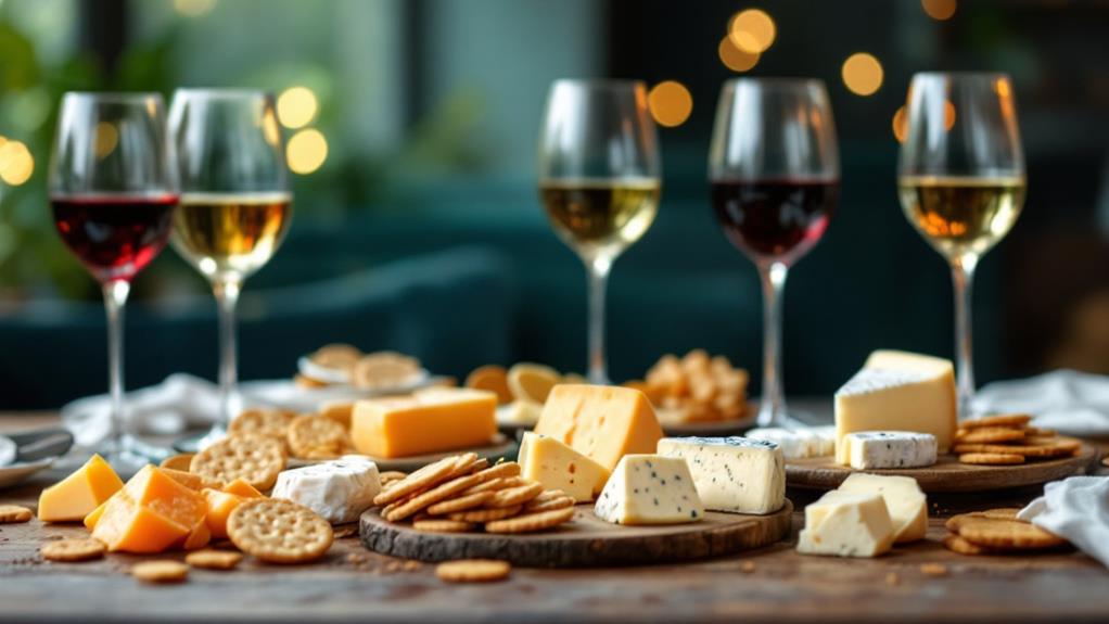 executing iconic wine and cheese