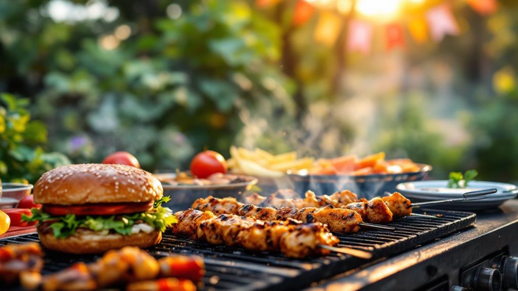 mouth watering grilled delicacies