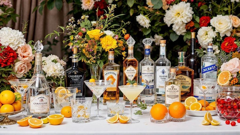 carefully selected drink selections