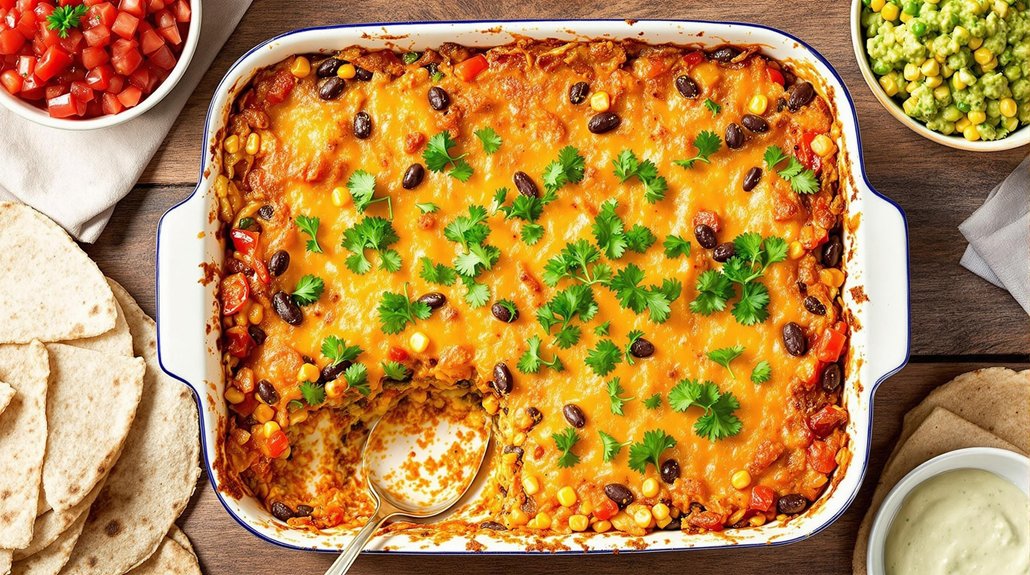 southwestern inspired baked dish