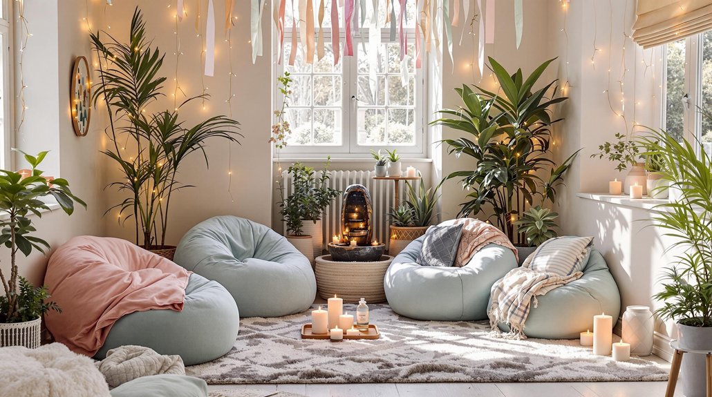 create a calming space