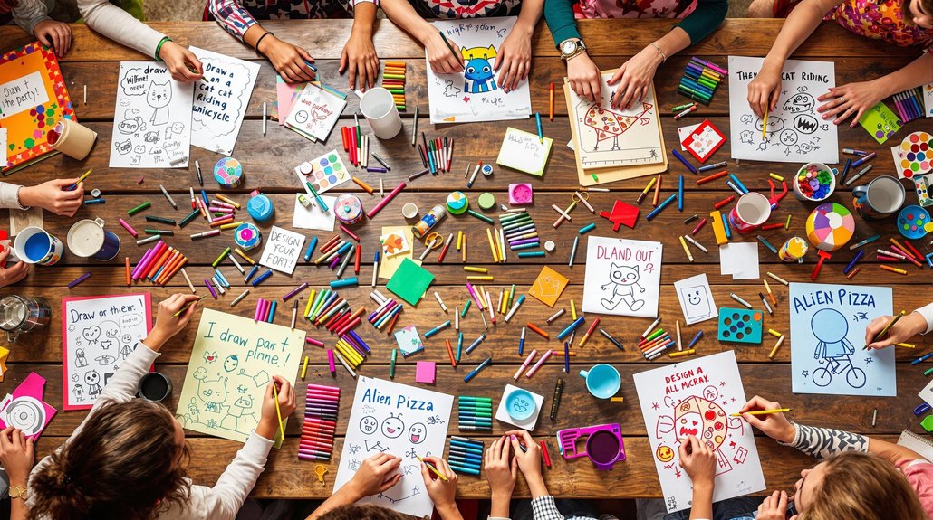 creative and unconventional art prompts