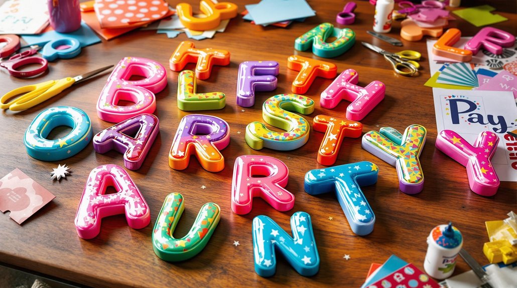 create fun bubble letters