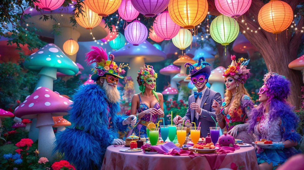 playful colorful festive vibes