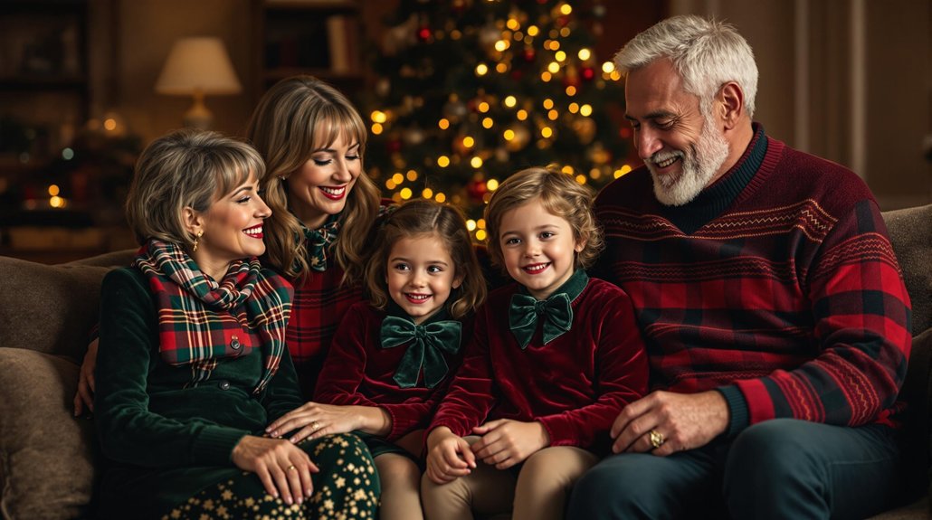 family photo outfit coordination